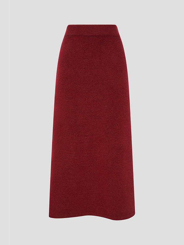 Юбка вязаная трикотажная