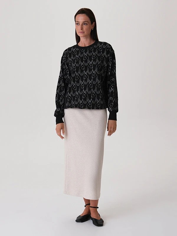 Свитшот с принтом