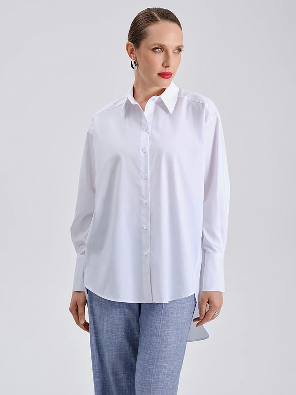 Рубашка свободного кроя