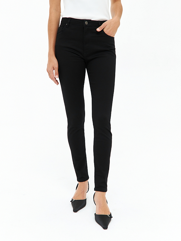 Скинни джинсы на высокой посадке Скинни джинсы на высокой посадке