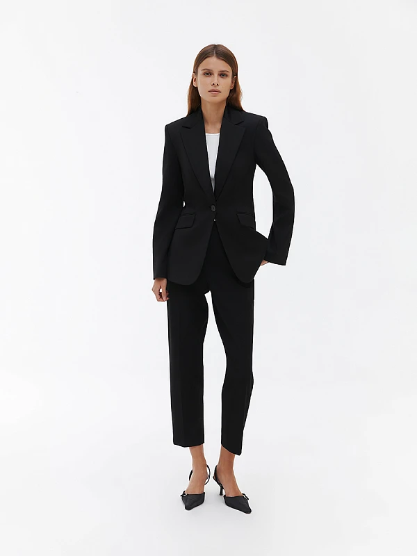 Укороченные классические брюки