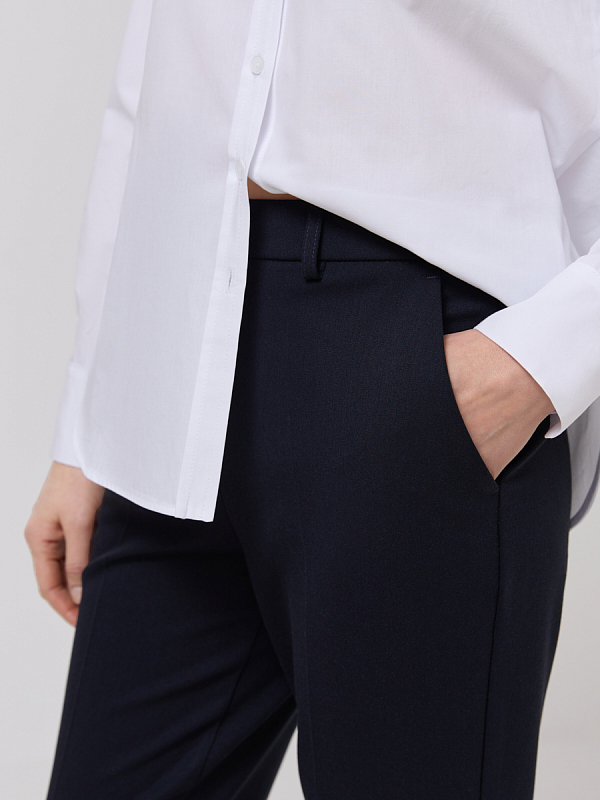 Брюки укороченные