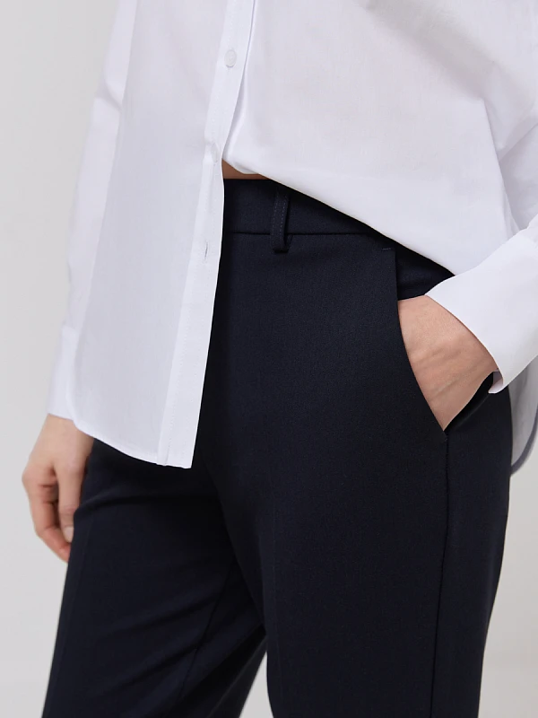 Брюки укороченные