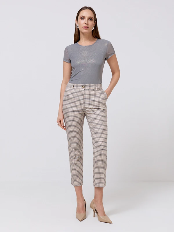 Брюки укороченные