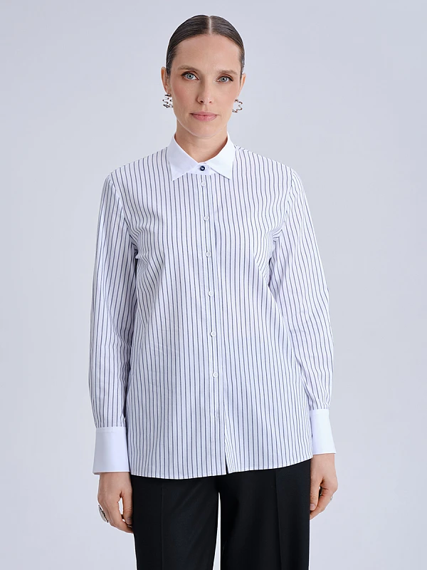 Рубашка в полоску