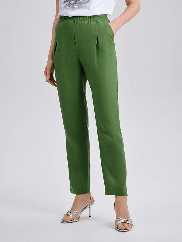 Брюки укороченные