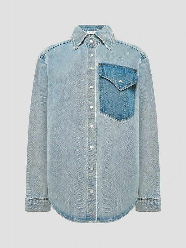 Джинсовая рубашка