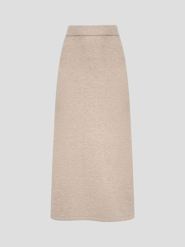 Юбка вязаная трикотажная